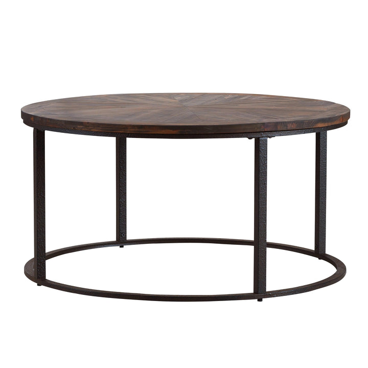SwayLiving Landsmill Reclaimed Wood Cocktail Table COFFEE TABLES