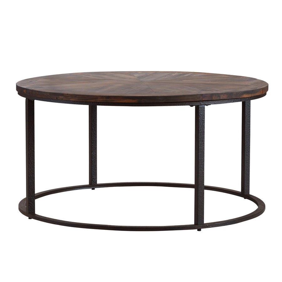 SwayLiving Landsmill Reclaimed Wood Cocktail Table COFFEE TABLES