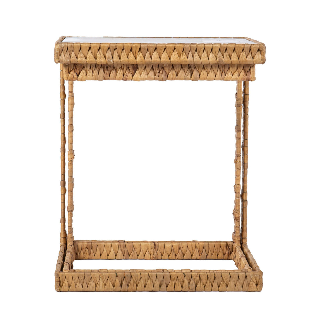 SwayLiving Ismaya Water Hyacinth C Tables – 2pc Set ACCENT TABLES