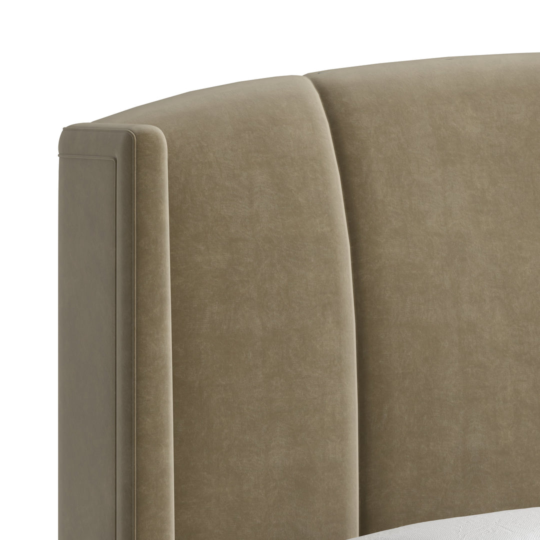 Harbor QN Uph Bed-Camel
