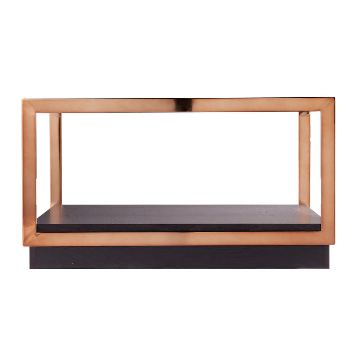 SwayLiving Lexina Glass-Top Cocktail Table COFFEE TABLES
