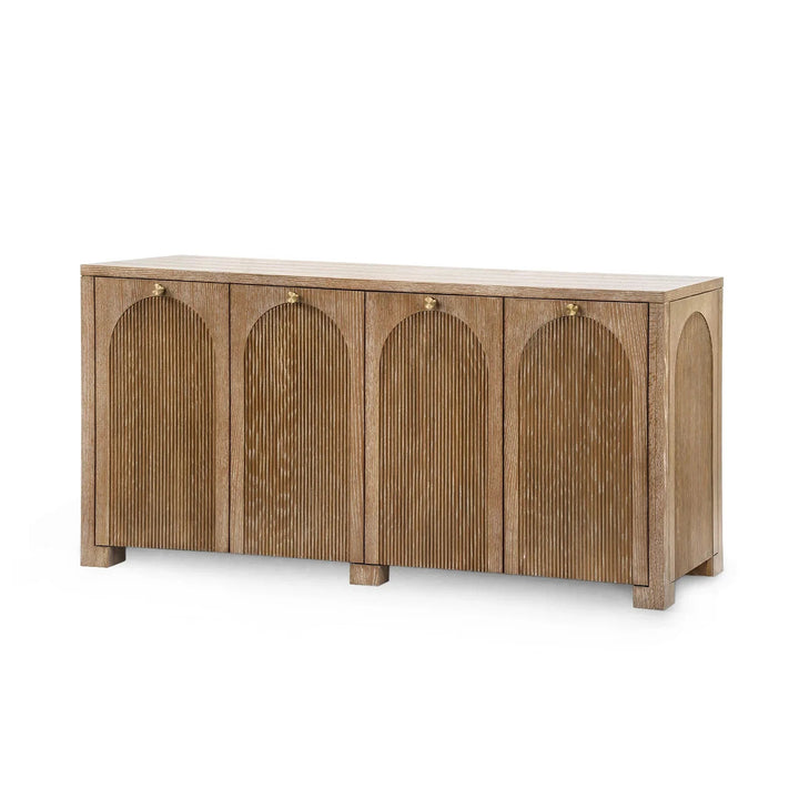 SwayLiving Arcadia 4-Door Cabinet SIDEBOARDS + CREDENZAS