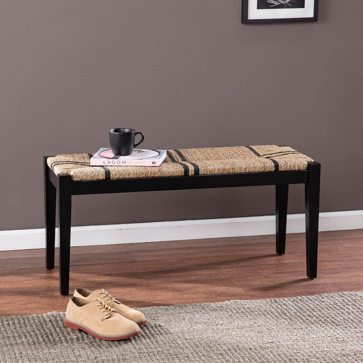 SwayLiving Gallocano Seagrass Bench BENCHES