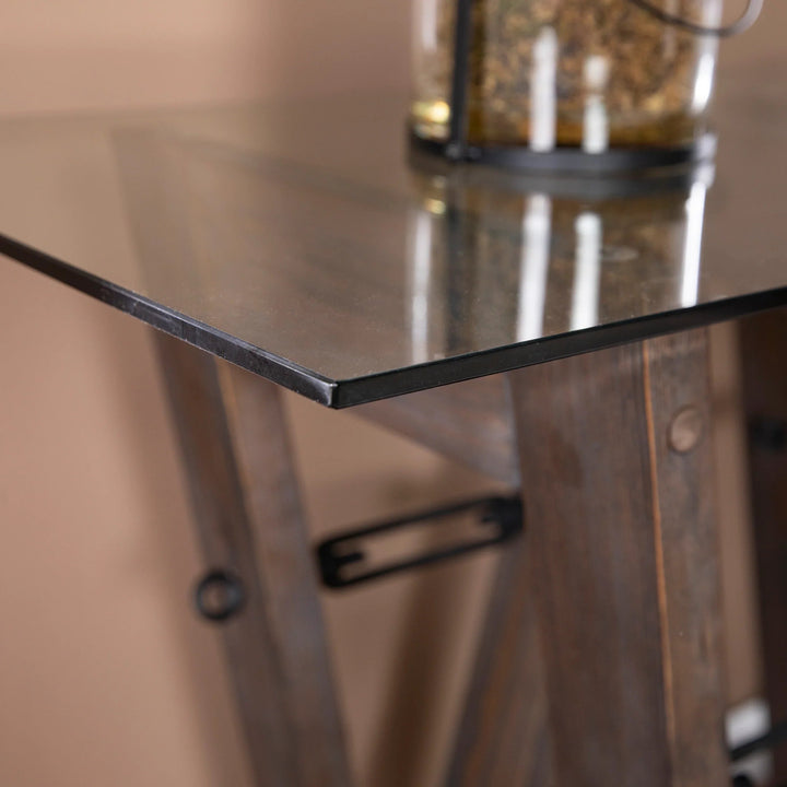 SwayLiving Garrinston Reclaimed Wood Console Table CONSOLE TABLES