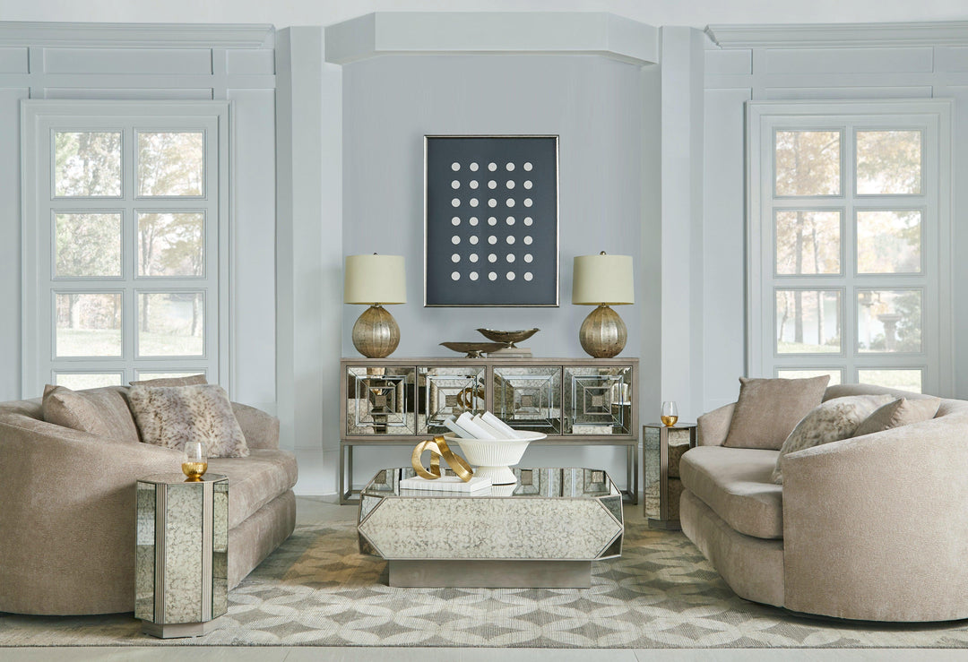 SwayLiving Mezzanine Accent Media Console MEDIA + TV STANDS