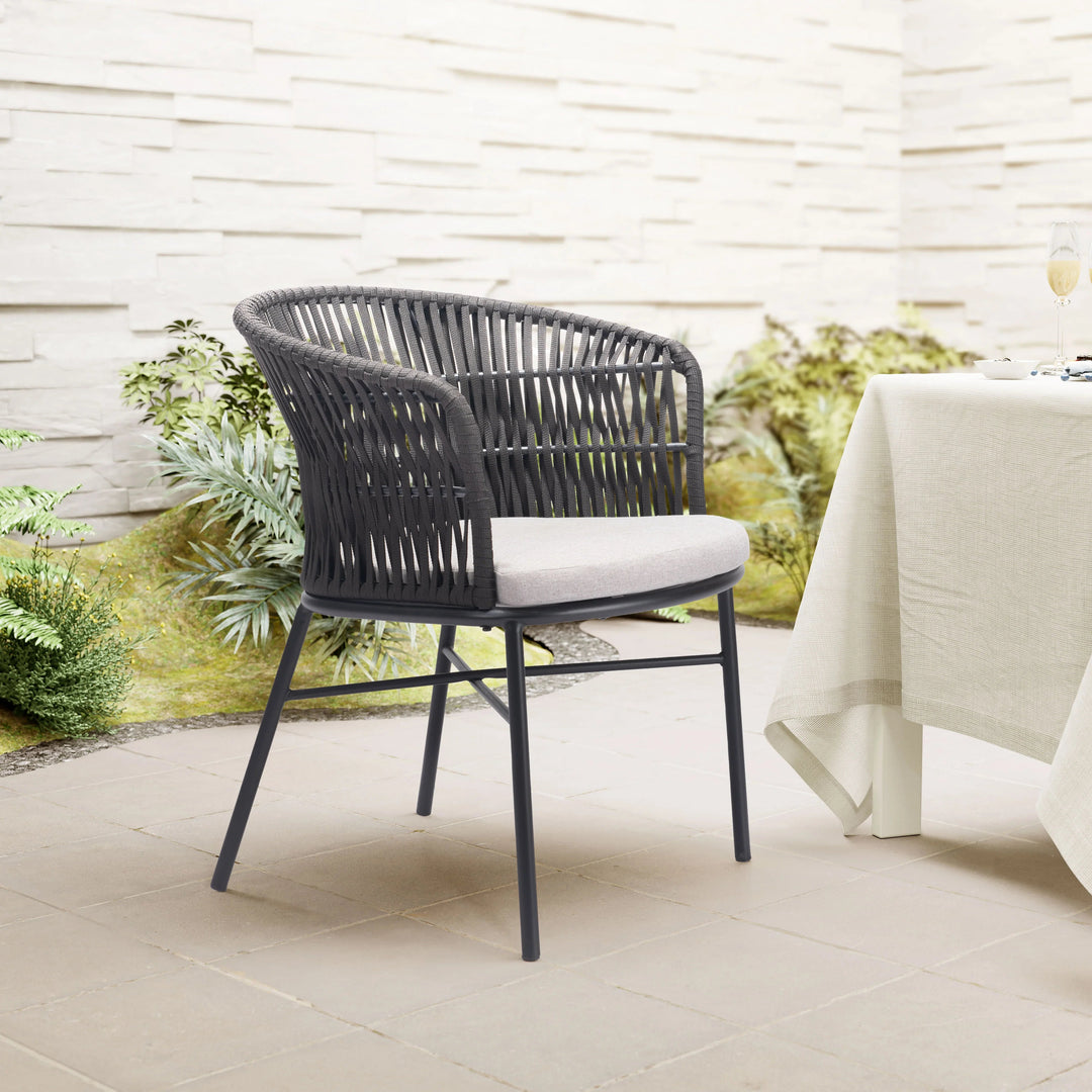 SwayLiving Freycinet Dining Chair (Set of 2) Black OUTDOOR DINING CHAIRS