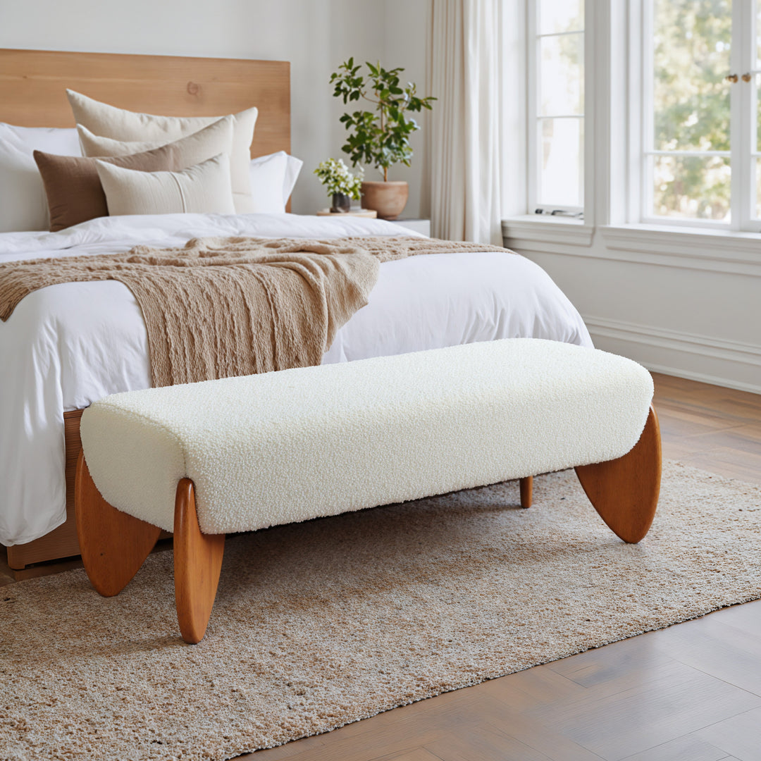 Charm Bench Ivory