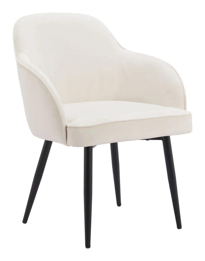 SwayLiving Jolie Dining Chair (Set of 2) Ivory DINING CHAIRS