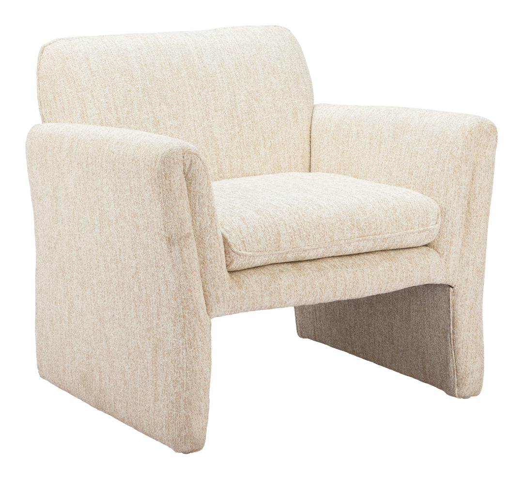 SwayLiving Dobra Accent Chair Oatmeal Beige ACCENT + LOUNGE CHAIRS