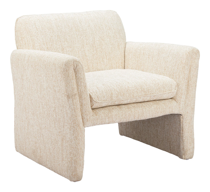 SwayLiving Dobra Accent Chair Oatmeal Beige ACCENT + LOUNGE CHAIRS