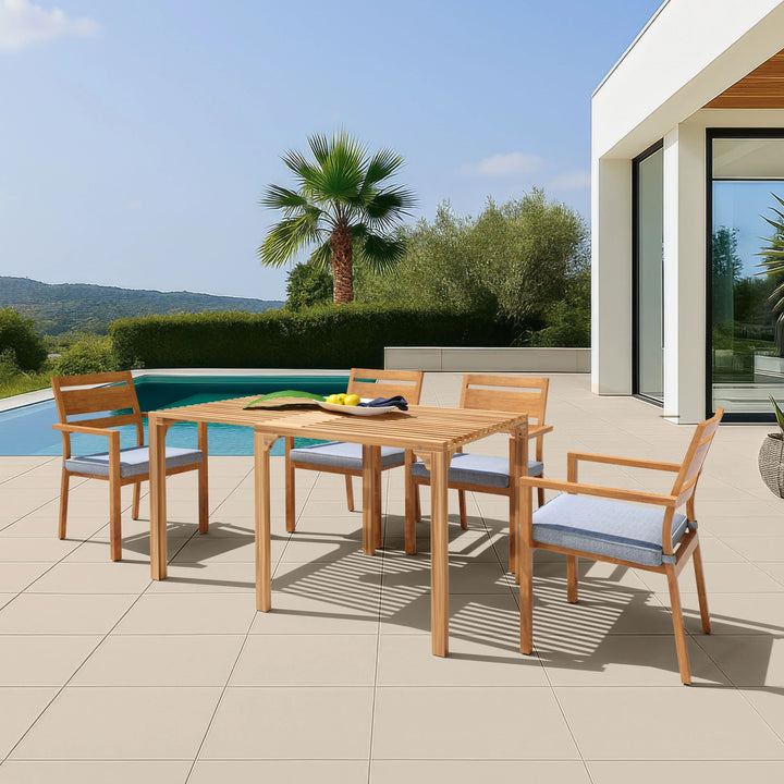 SwayLiving Riviera Extendable Dining Table Natural DINING TABLES