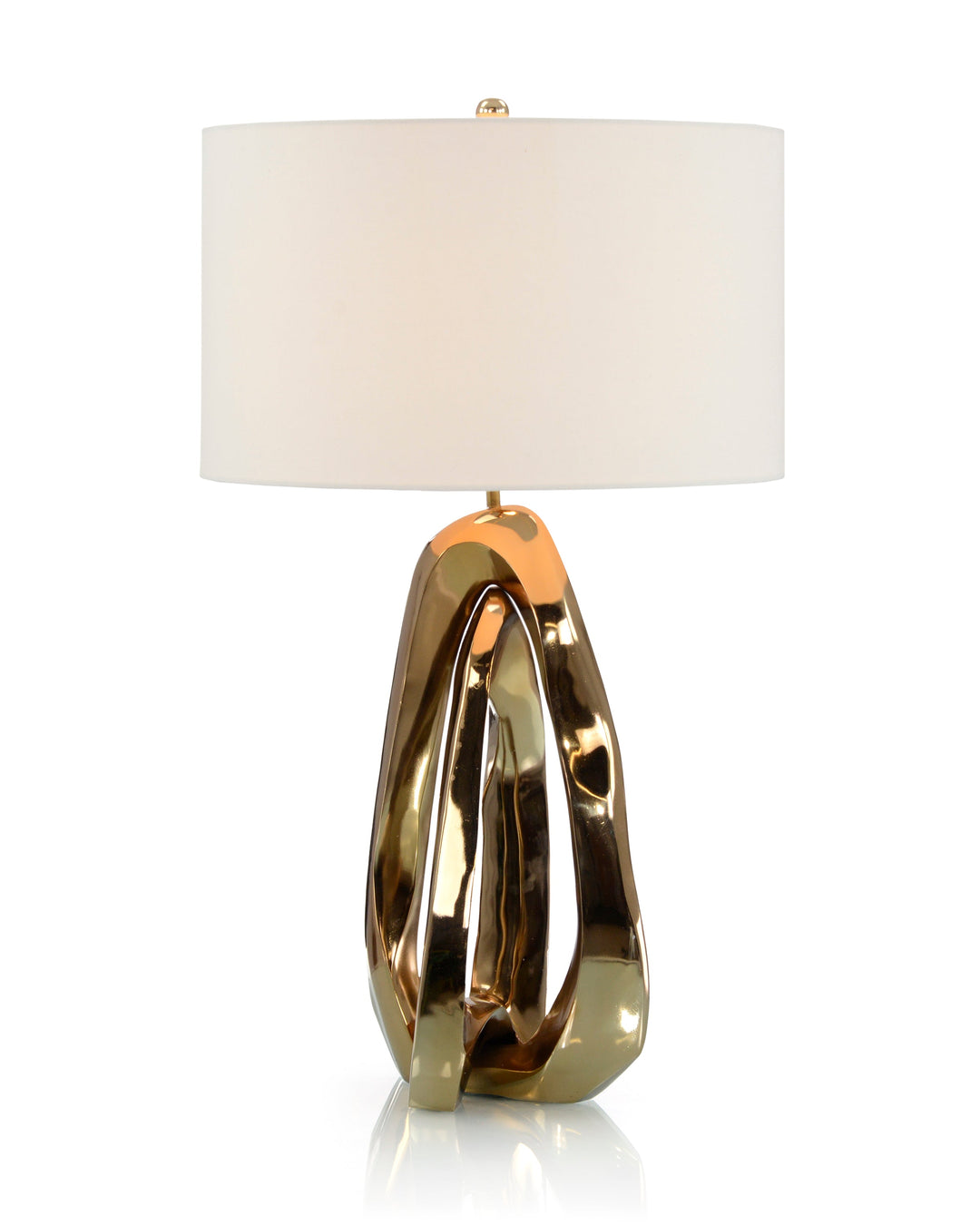 Amorphic Brass Table Lamp