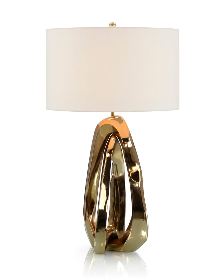 Amorphic Brass Table Lamp