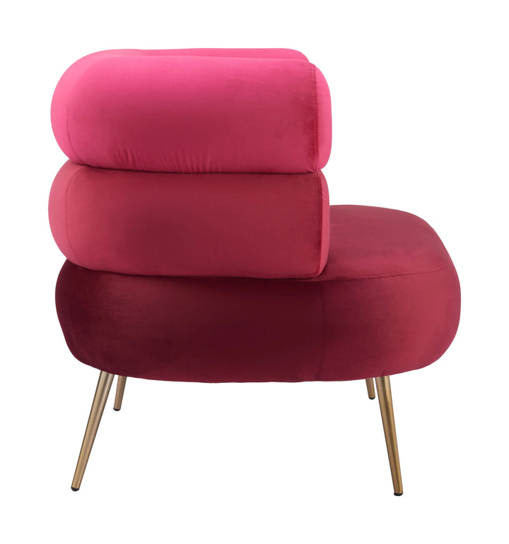 SwayLiving Arish Accent Chair Red ACCENT + LOUNGE CHAIRS