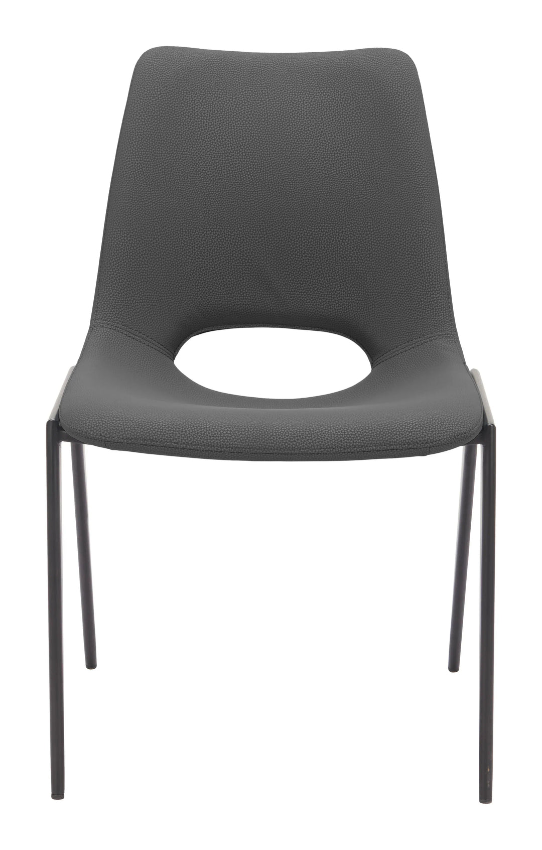SwayLiving Desi Armless Dining Chair (Set of 2) Black DINING CHAIRS