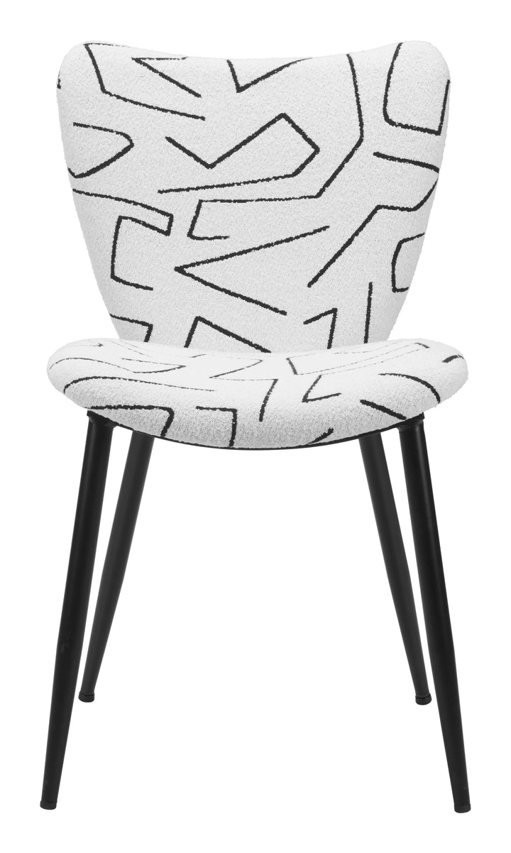 SwayLiving Prestige Dining Chair (Set of 2) White DINING CHAIRS