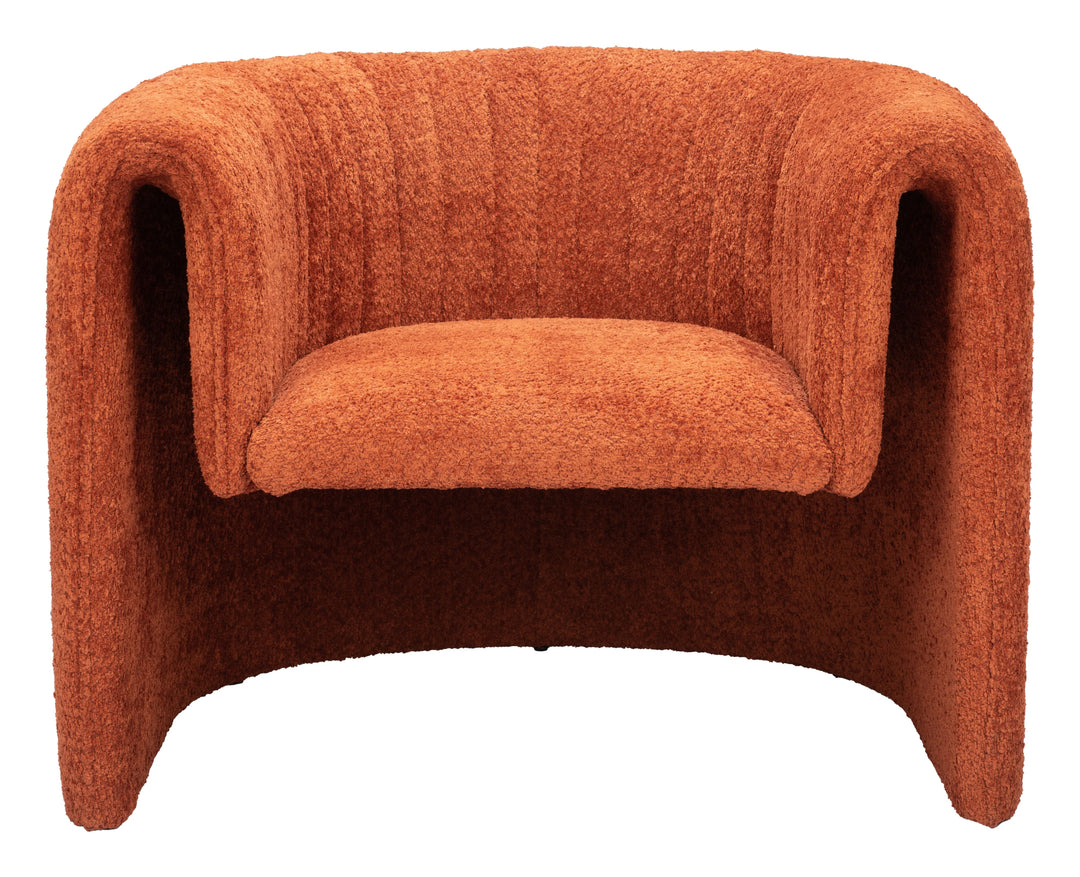 SwayLiving Viana Accent Chair Burnt Orange ACCENT + LOUNGE CHAIRS