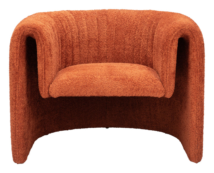 SwayLiving Viana Accent Chair Burnt Orange ACCENT + LOUNGE CHAIRS