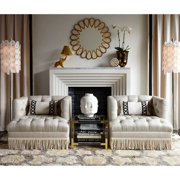 SwayLiving Jacques Two-Tier Accent Table ACCENT TABLES