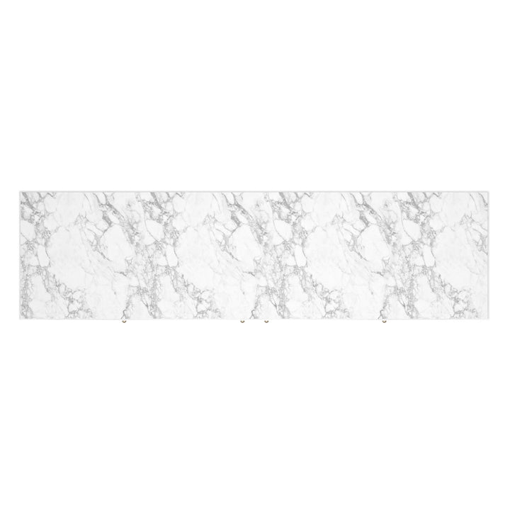 Eave Sideboard/stone top-Uplft White