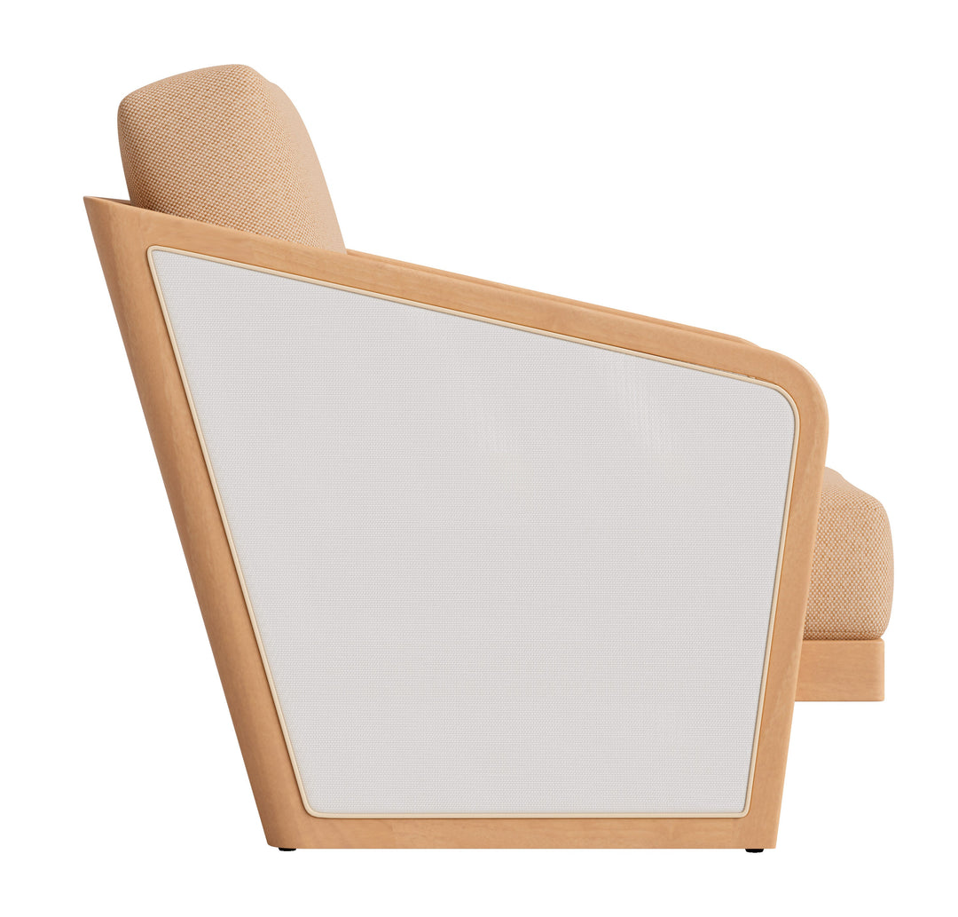 Sakina Lounge Chair Brown