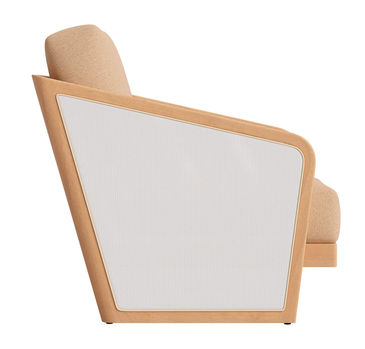 Sakina Lounge Chair Brown