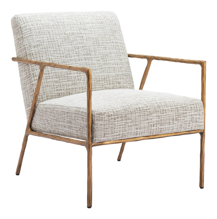 SwayLiving Norrebro Accent Chair Beige Frost ACCENT + LOUNGE CHAIRS