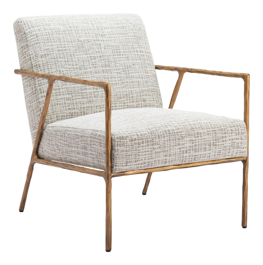 SwayLiving Norrebro Accent Chair Beige Frost ACCENT + LOUNGE CHAIRS