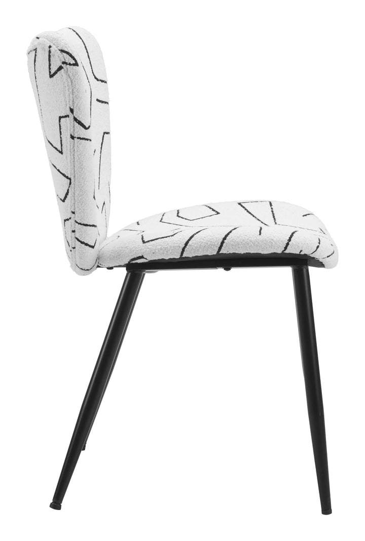 SwayLiving Prestige Dining Chair (Set of 2) White DINING CHAIRS