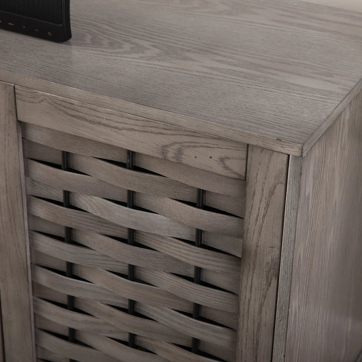 SwayLiving Akehurst TV Stand with Media Storage MEDIA + TV STANDS