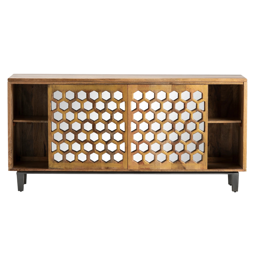 SwayLiving Bengal Manor Honeycomb Sideboard SIDEBOARDS + CABINETS