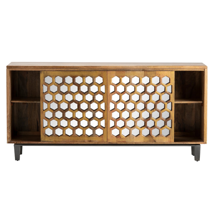 SwayLiving Bengal Manor Honeycomb Sideboard SIDEBOARDS + CABINETS