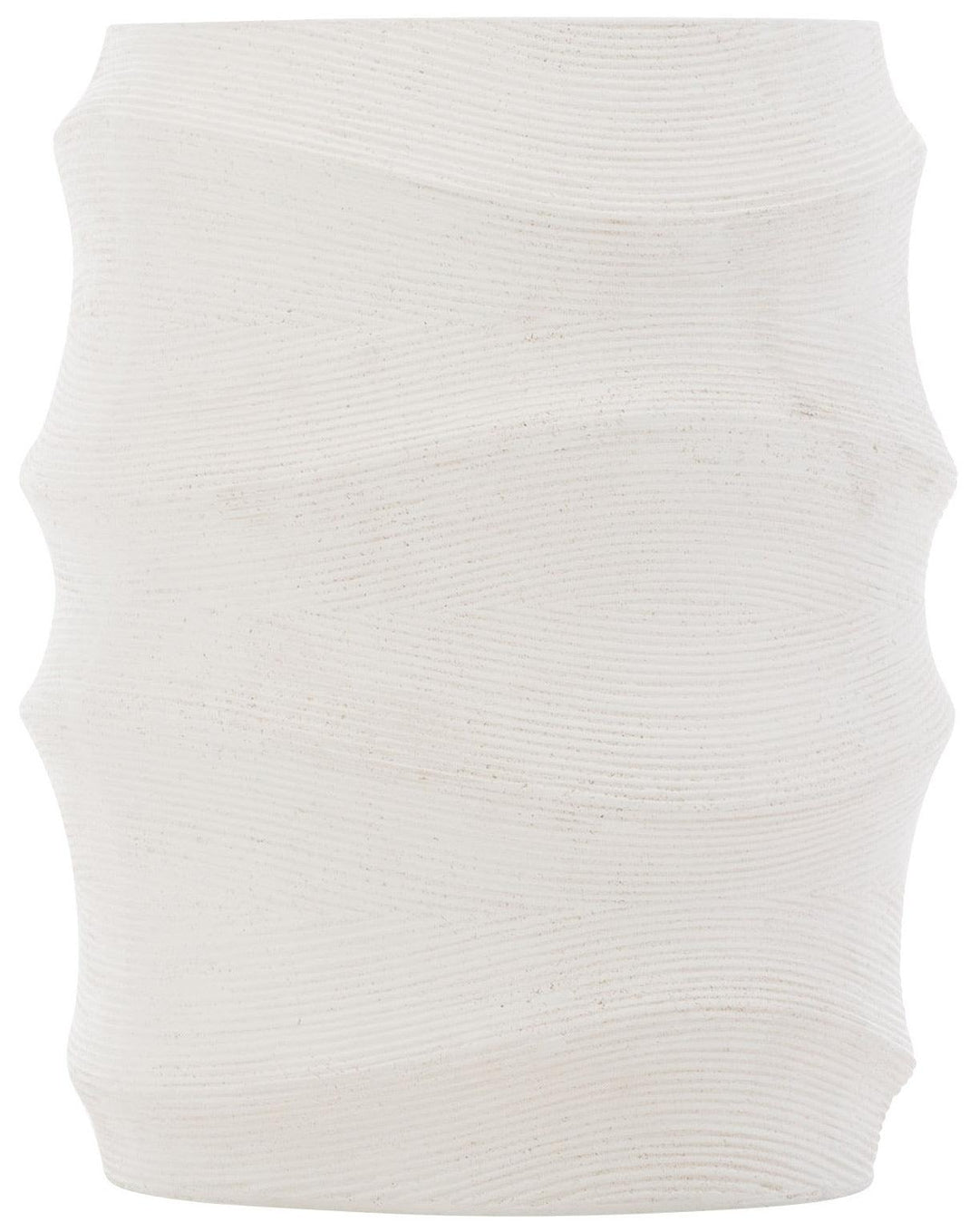 SwayLiving - Kai Side Table Natural Stonecast Table - X01157 | SwayLiving