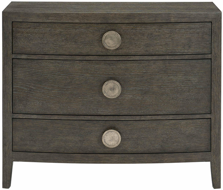 SwayLiving - Linea Nightstand Wood Brown - 384230B | SwayLiving