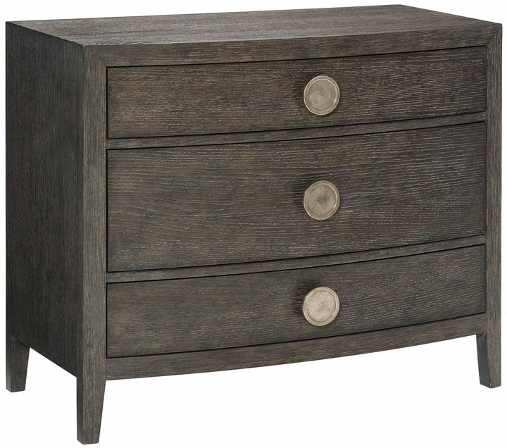 SwayLiving - Linea Nightstand Wood Brown - 384230B | SwayLiving