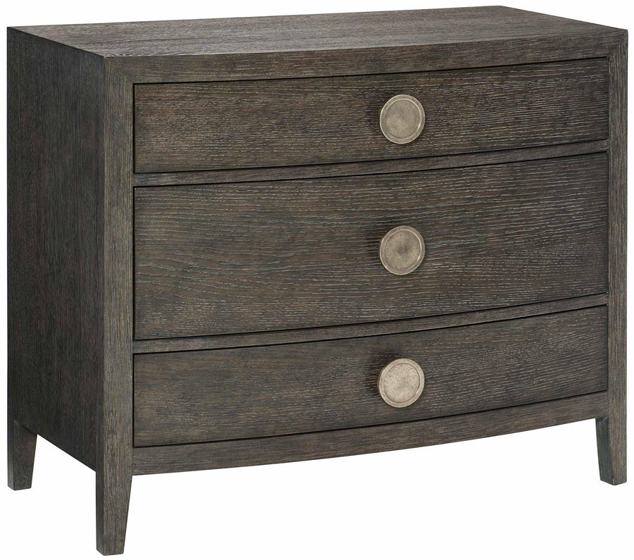 SwayLiving - Linea Nightstand Wood Brown - 384230B | SwayLiving