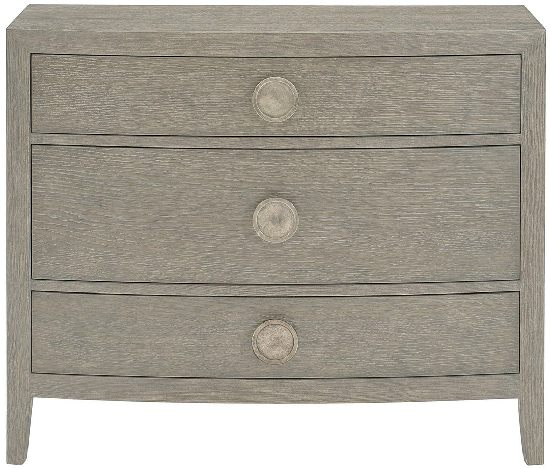 SwayLiving - Linea Nightstand Wood Gray - 384230G | SwayLiving