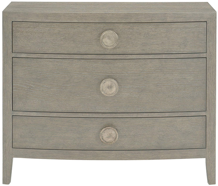 SwayLiving - Linea Nightstand Wood Gray - 384230G | SwayLiving