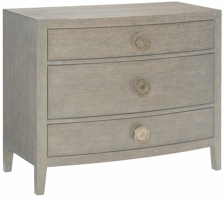 SwayLiving - Linea Nightstand Wood Gray - 384230G | SwayLiving