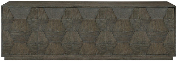 SwayLiving - Linea Entertainment Credenza Brown - 384870B | SwayLiving