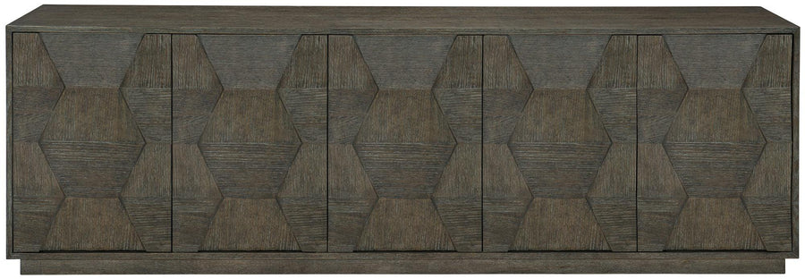 SwayLiving - Linea Entertainment Credenza Brown - 384870B | SwayLiving