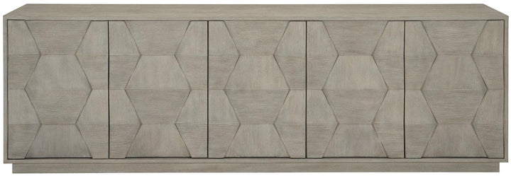 SwayLiving - Linea Entertainment Credenza Gray - 384870G | SwayLiving