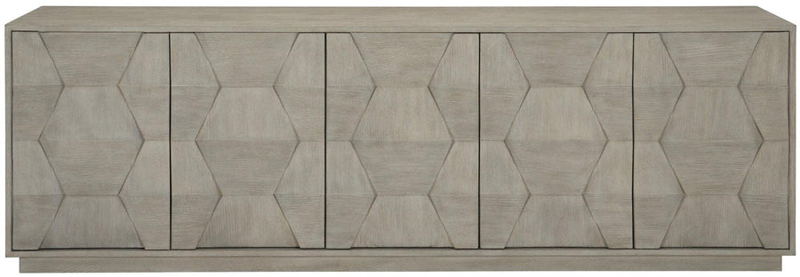 SwayLiving - Linea Entertainment Credenza Gray - 384870G | SwayLiving