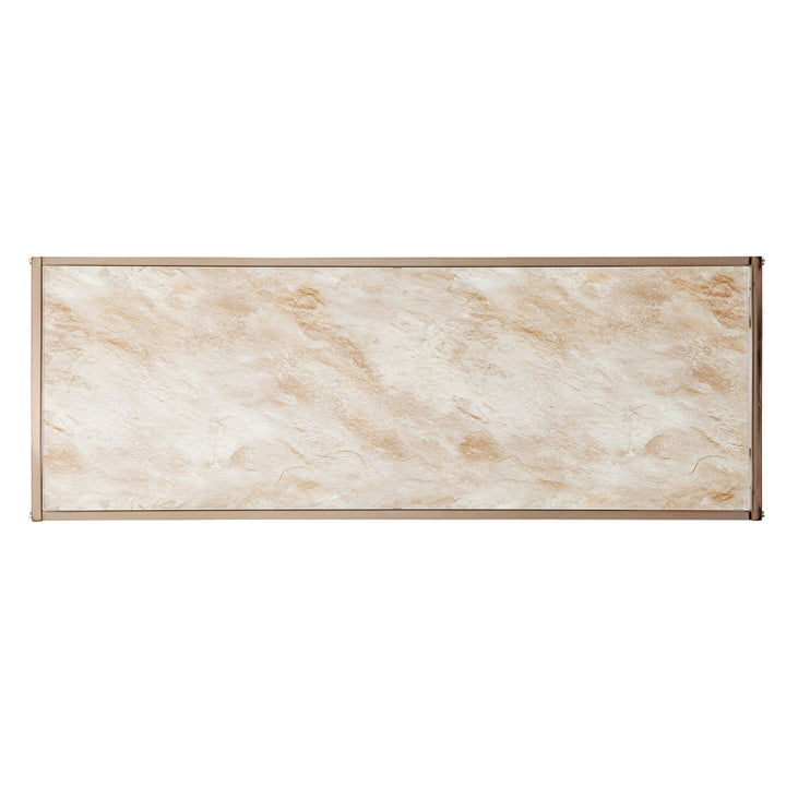 SwayLiving Simondley Faux Marble Console Table CONSOLE TABLES