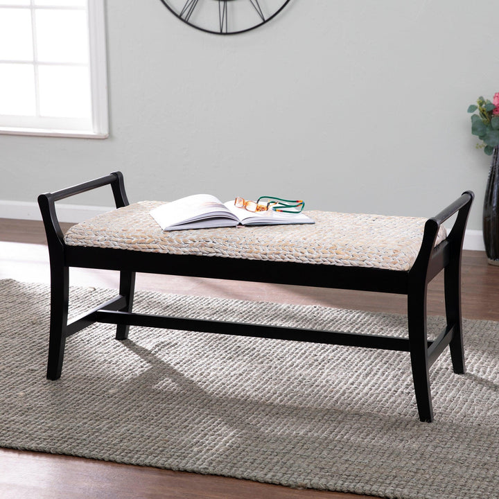 SwayLiving Kellworth Water Hyacinth Bench BENCHES