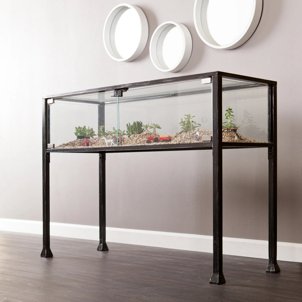SwayLiving Terrarium Display Console CONSOLE TABLES