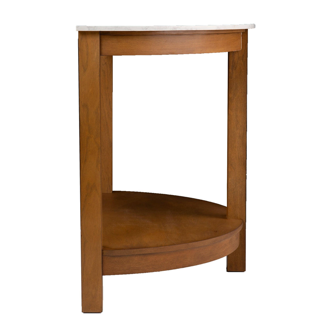 SwayLiving Chandlen Demilune Console Table CONSOLE TABLES