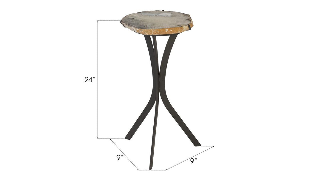 SwayLiving Agate Side Table, Assorted ACCENT TABLES