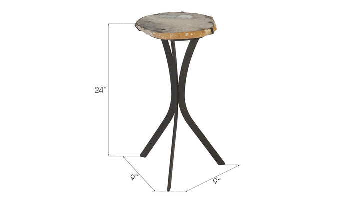 SwayLiving Agate Side Table, Assorted ACCENT TABLES