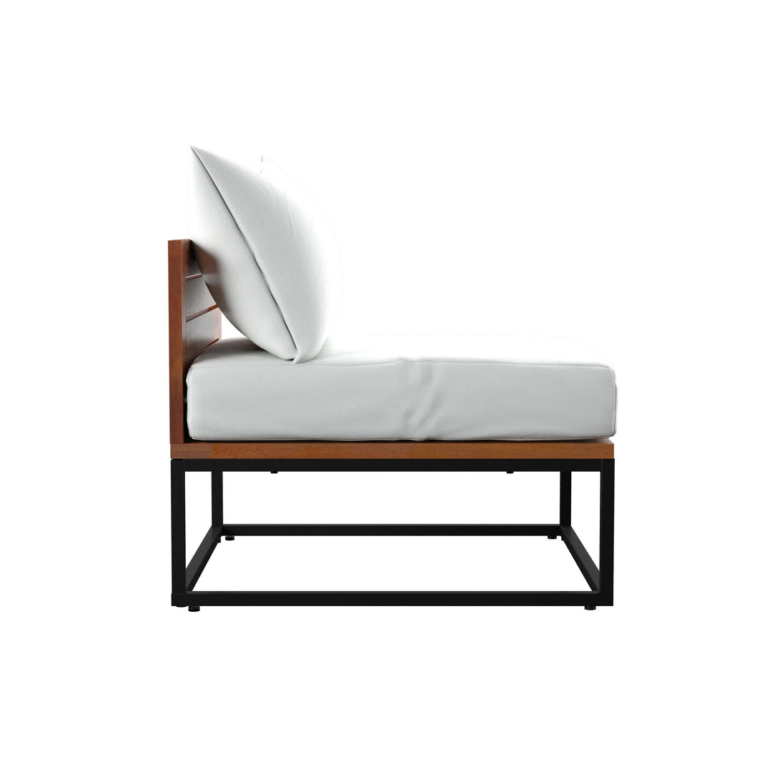 SwayLiving Taradale Modular Outdoor Loveseat w/ Cushions OUTDOOR SOFAS + SECTIONALS